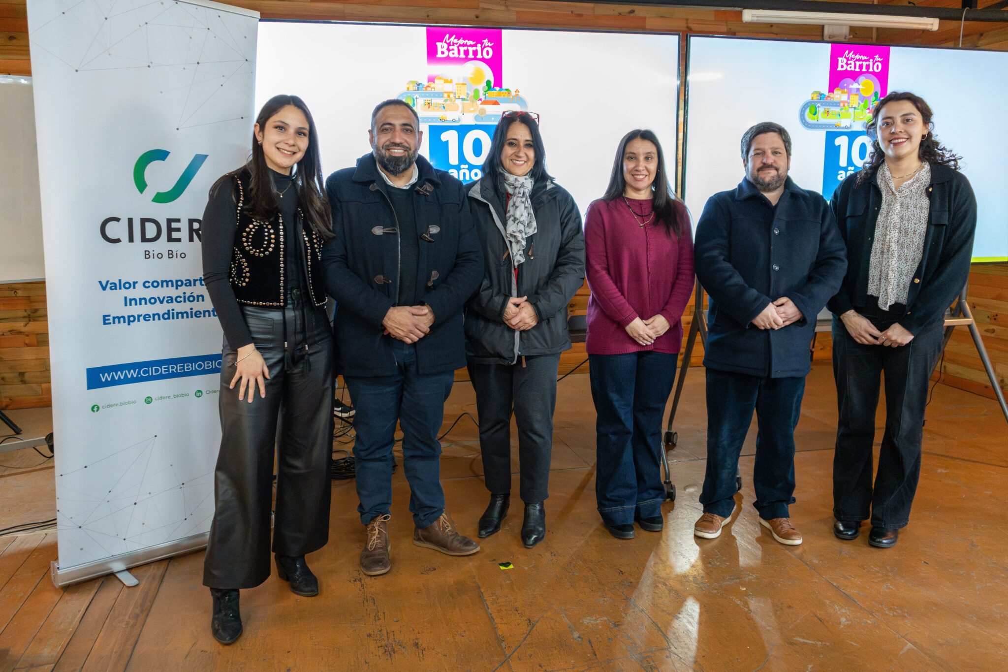 Puerto Coronel lanza la décima versión del fondo “Mejora tu Barrio 2025” junto a CIDERE Biobío